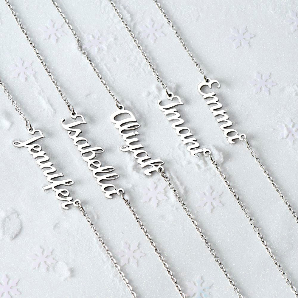 The Personalized Name or Word Necklace