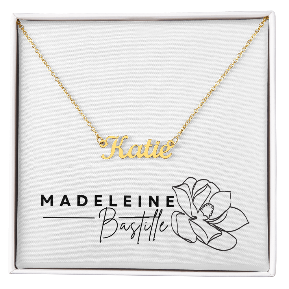The Personalized Name or Word Necklace