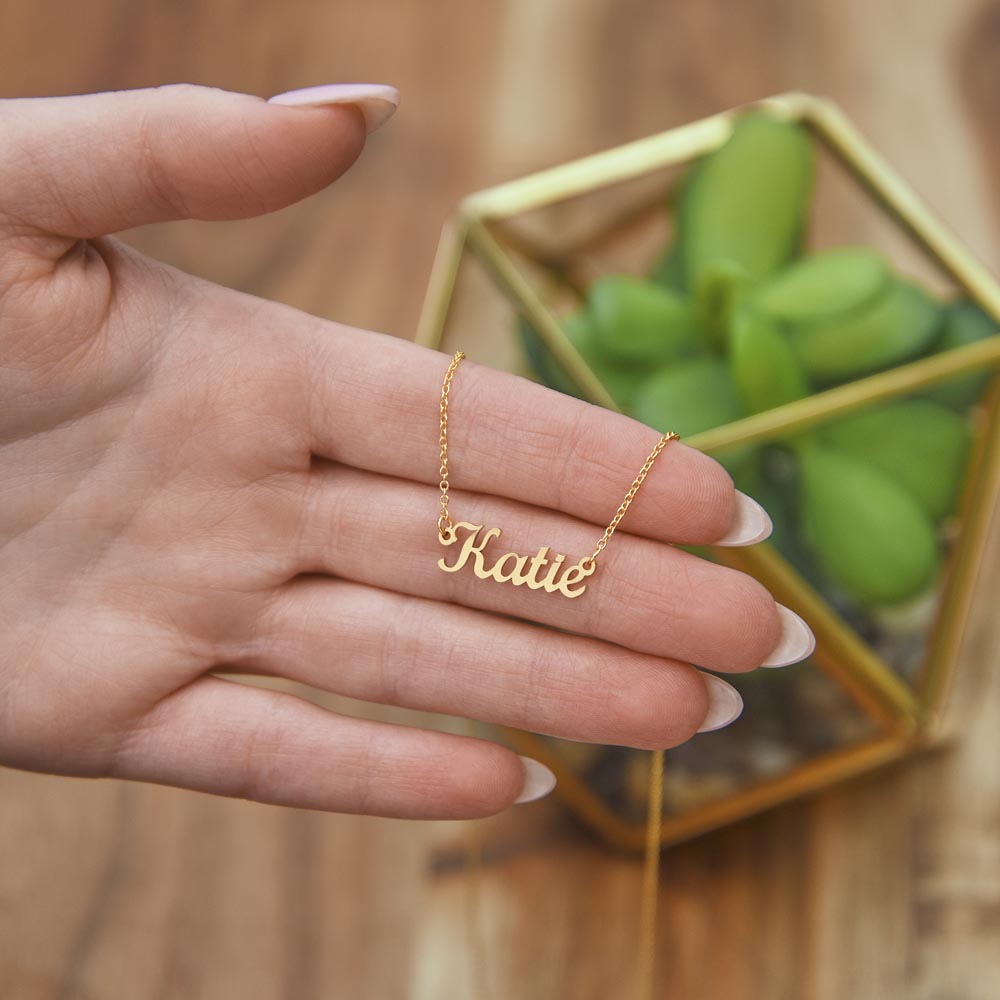 The Personalized Name or Word Necklace