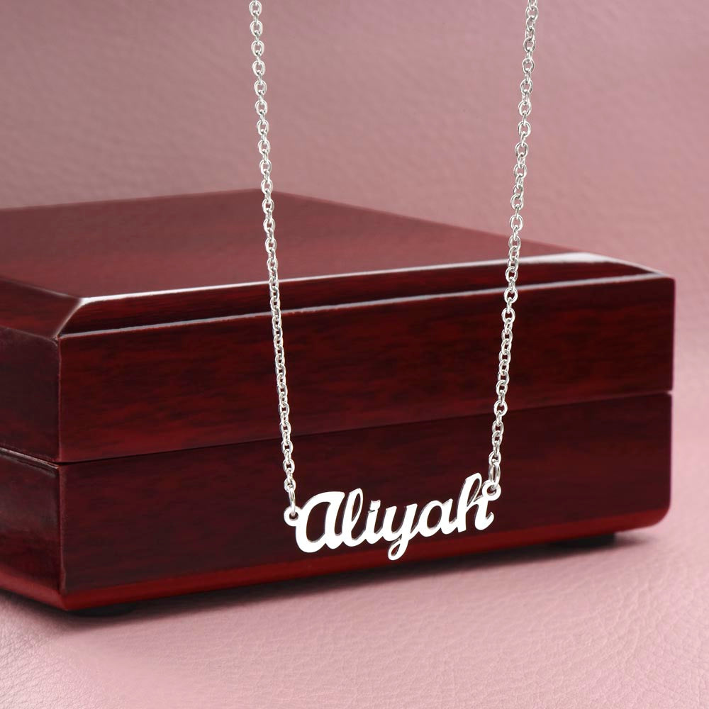 The Personalized Name or Word Necklace