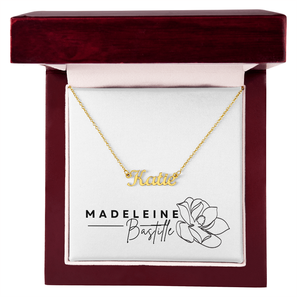 The Personalized Name or Word Necklace