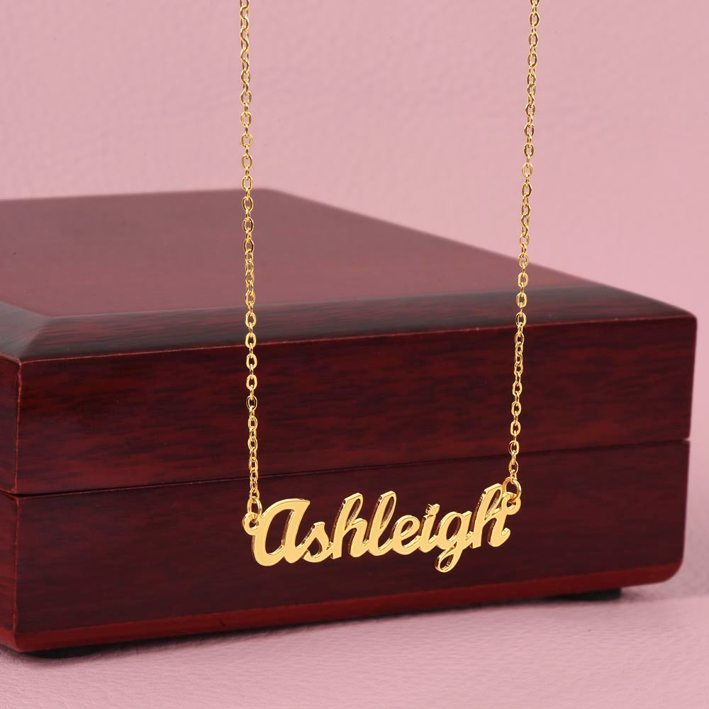 The Personalized Name or Word Necklace