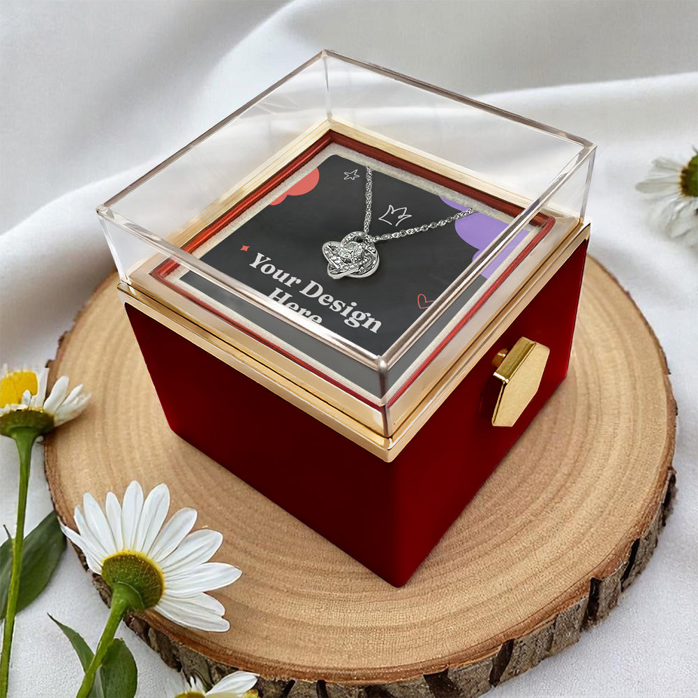 The Eternal Love Pendant & Rose Gift Set
