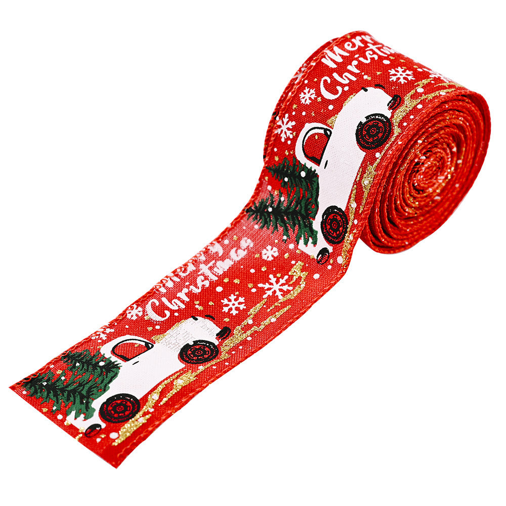 Premium Christmas Truck Ribbon