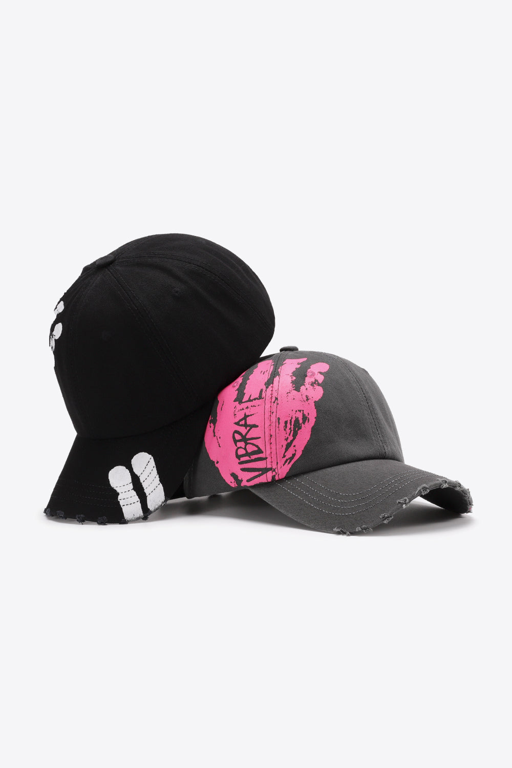 VIBRATE Distressed Baseball Cap