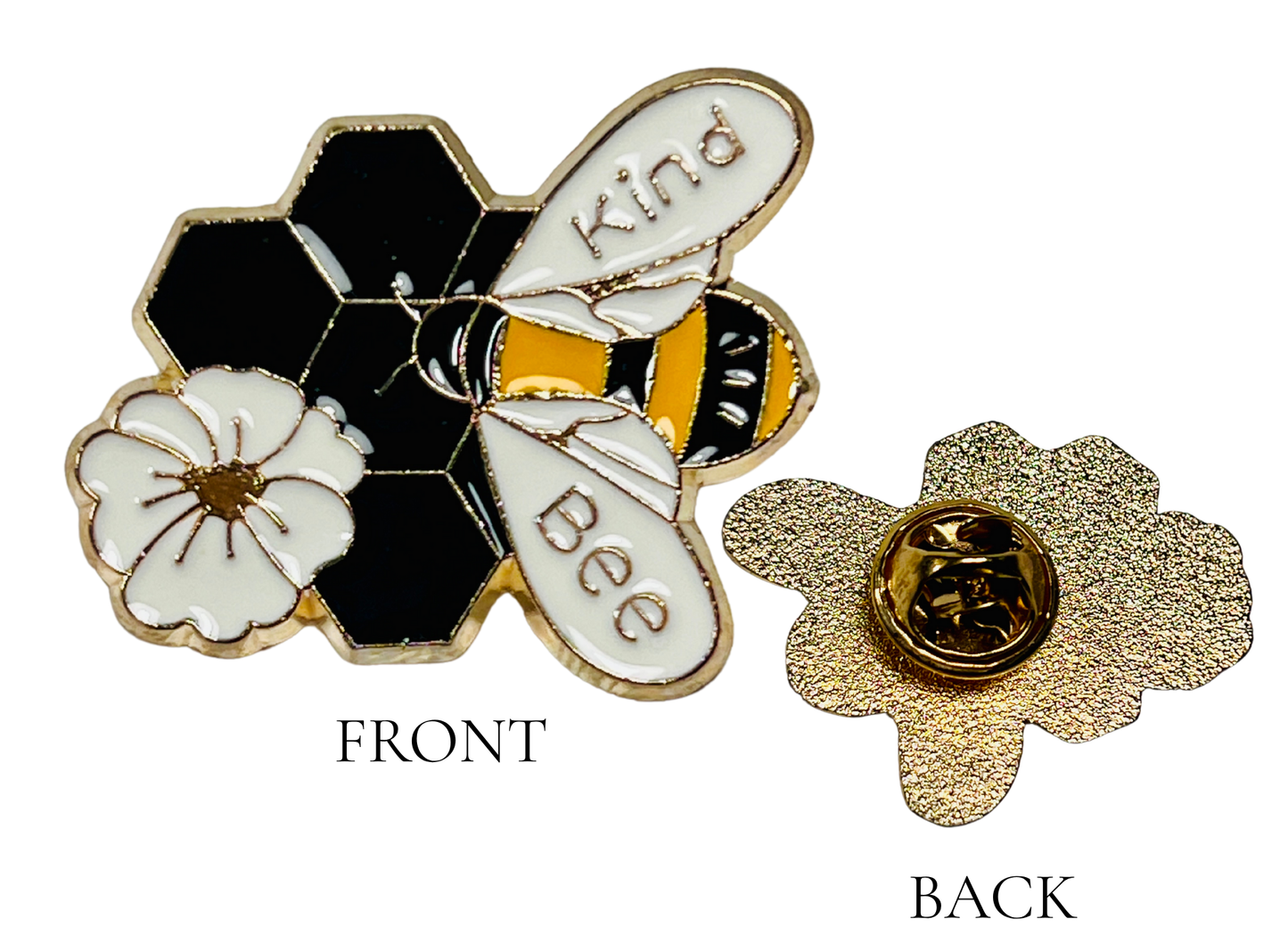 A Bee's Garden Enamel Pins