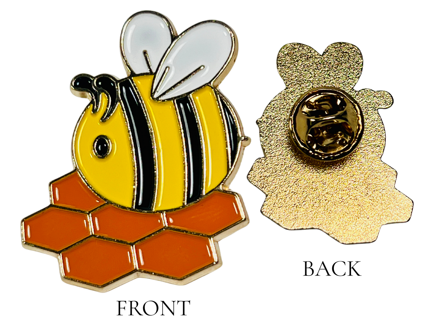 A Bee's Garden Enamel Pins