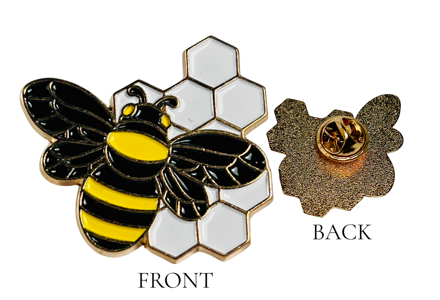 A Bee's Garden Enamel Pins