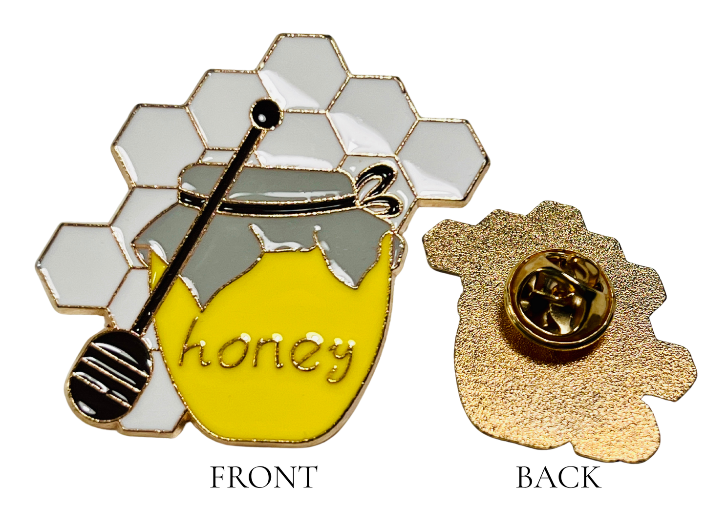 A Bee's Garden Enamel Pins