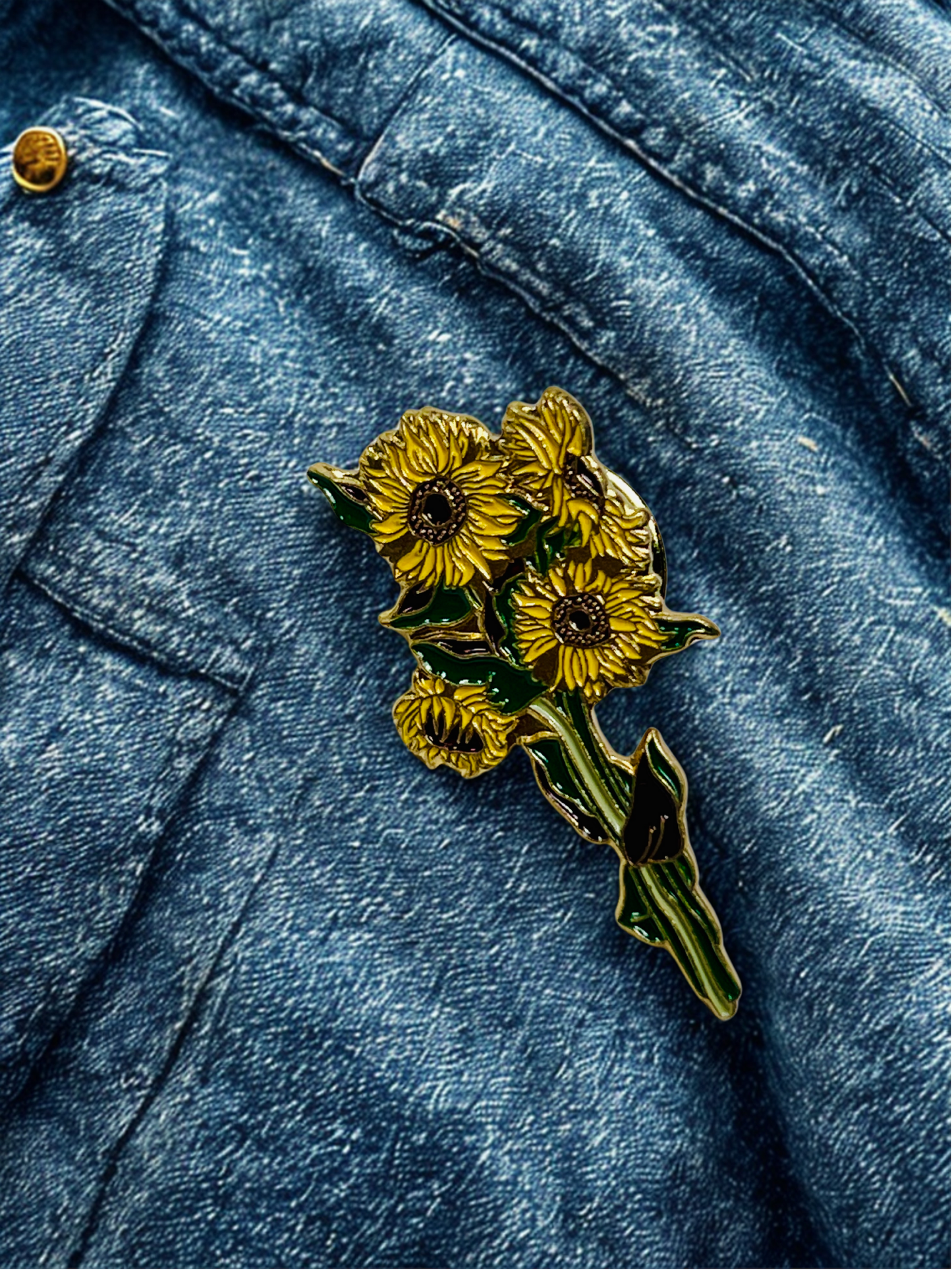 A Bee's Garden Enamel Pins