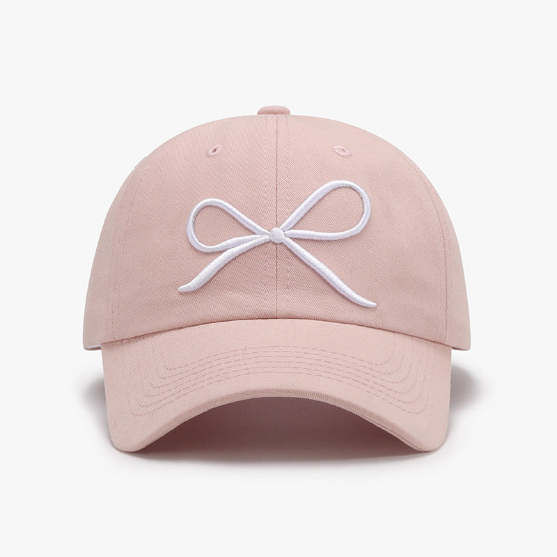 The Embroidered Bow Baseball Cap