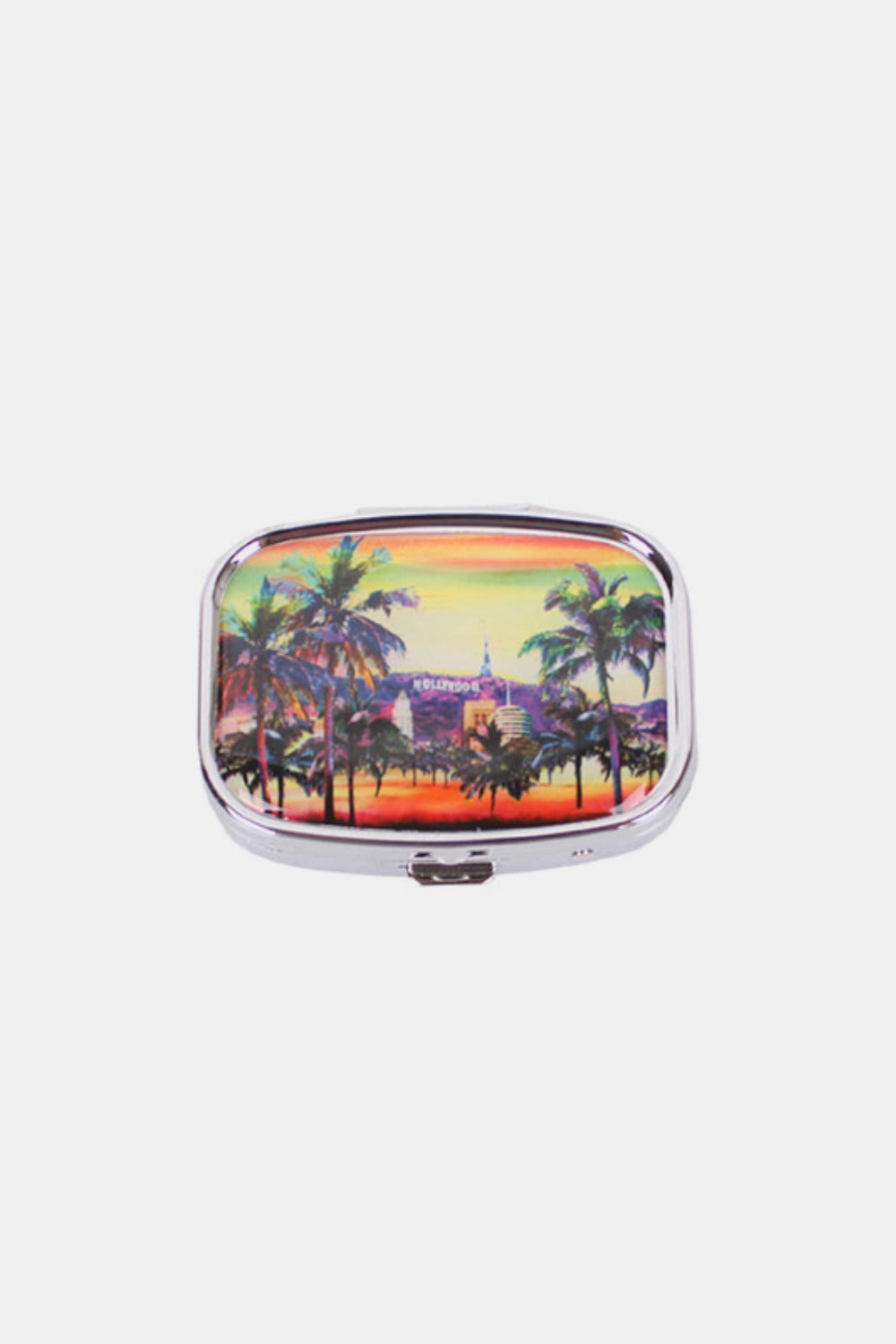 Nicole Lee® Metallic Rectangular Pill Case