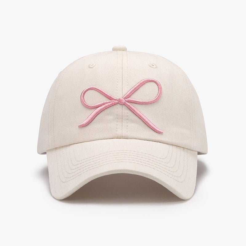 The Embroidered Bow Baseball Cap