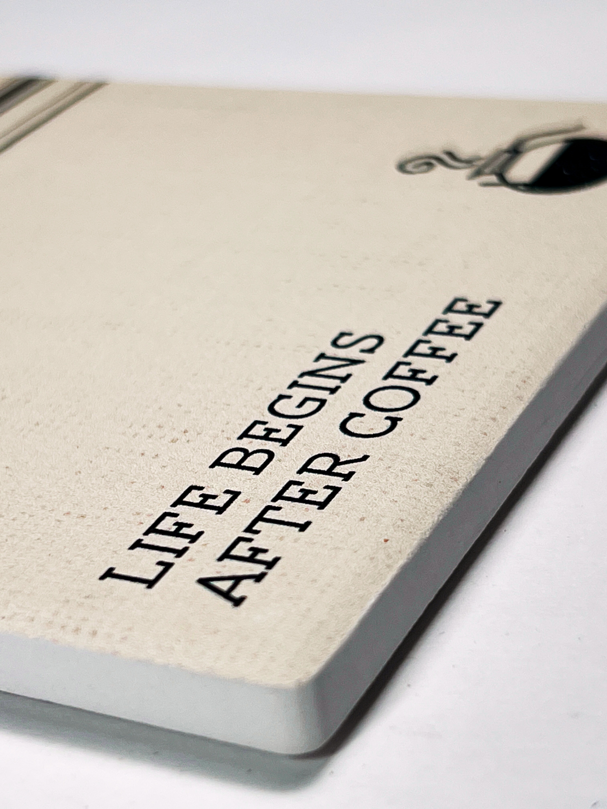 Coffee Sarcasm Coaster Set, 6 pcs.