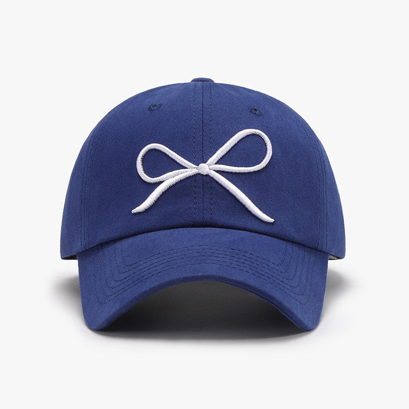 The Embroidered Bow Baseball Cap