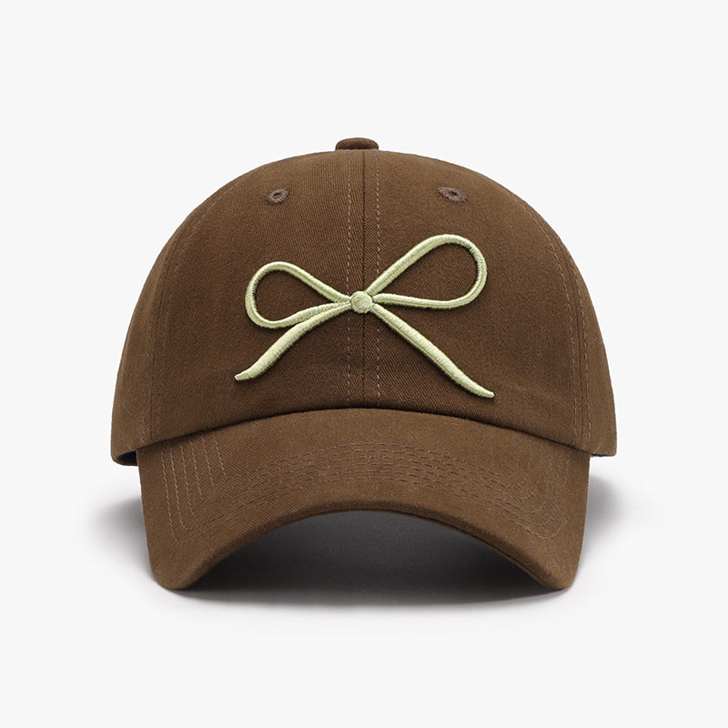 The Embroidered Bow Baseball Cap