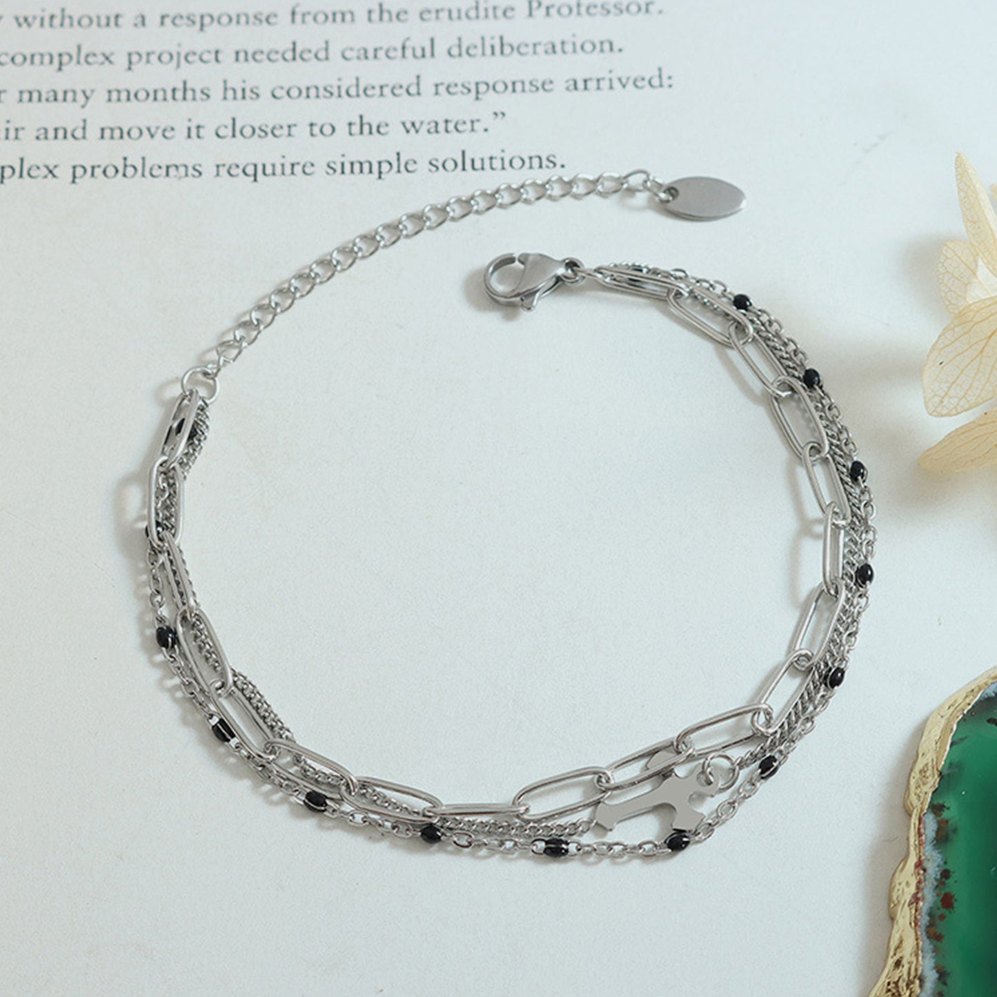 The Gold Triple-layer Bracelet