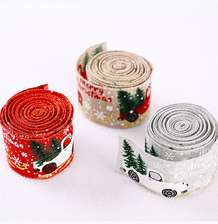 Premium Christmas Truck Ribbon