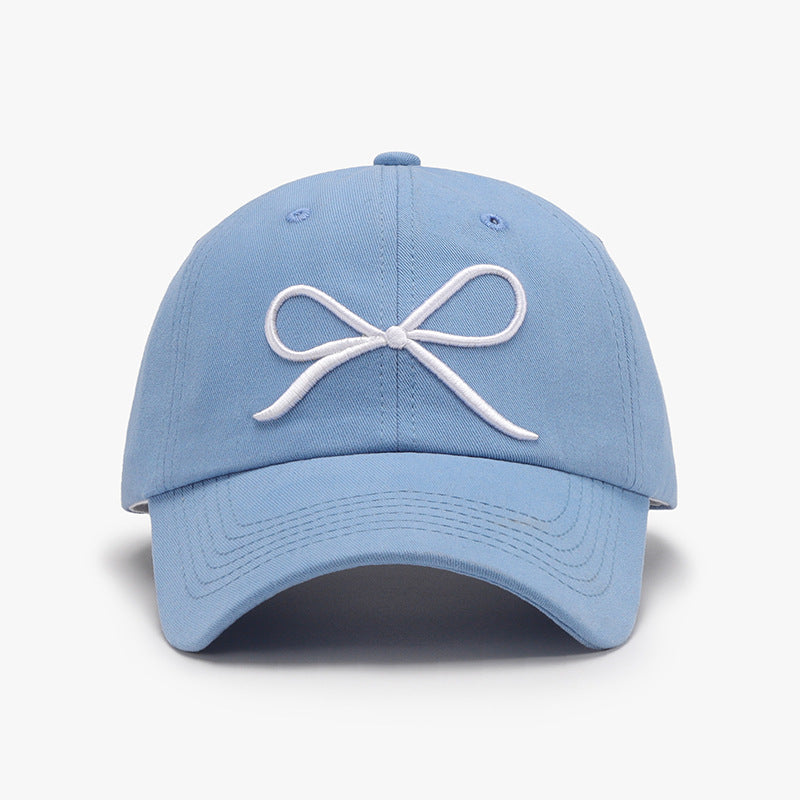 The Embroidered Bow Baseball Cap