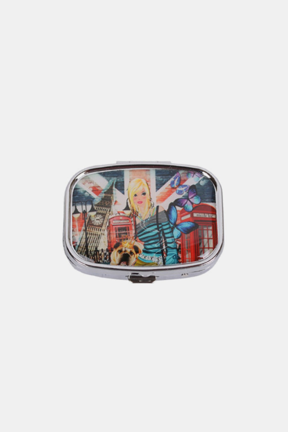 Nicole Lee® Metallic Rectangular Pill Case