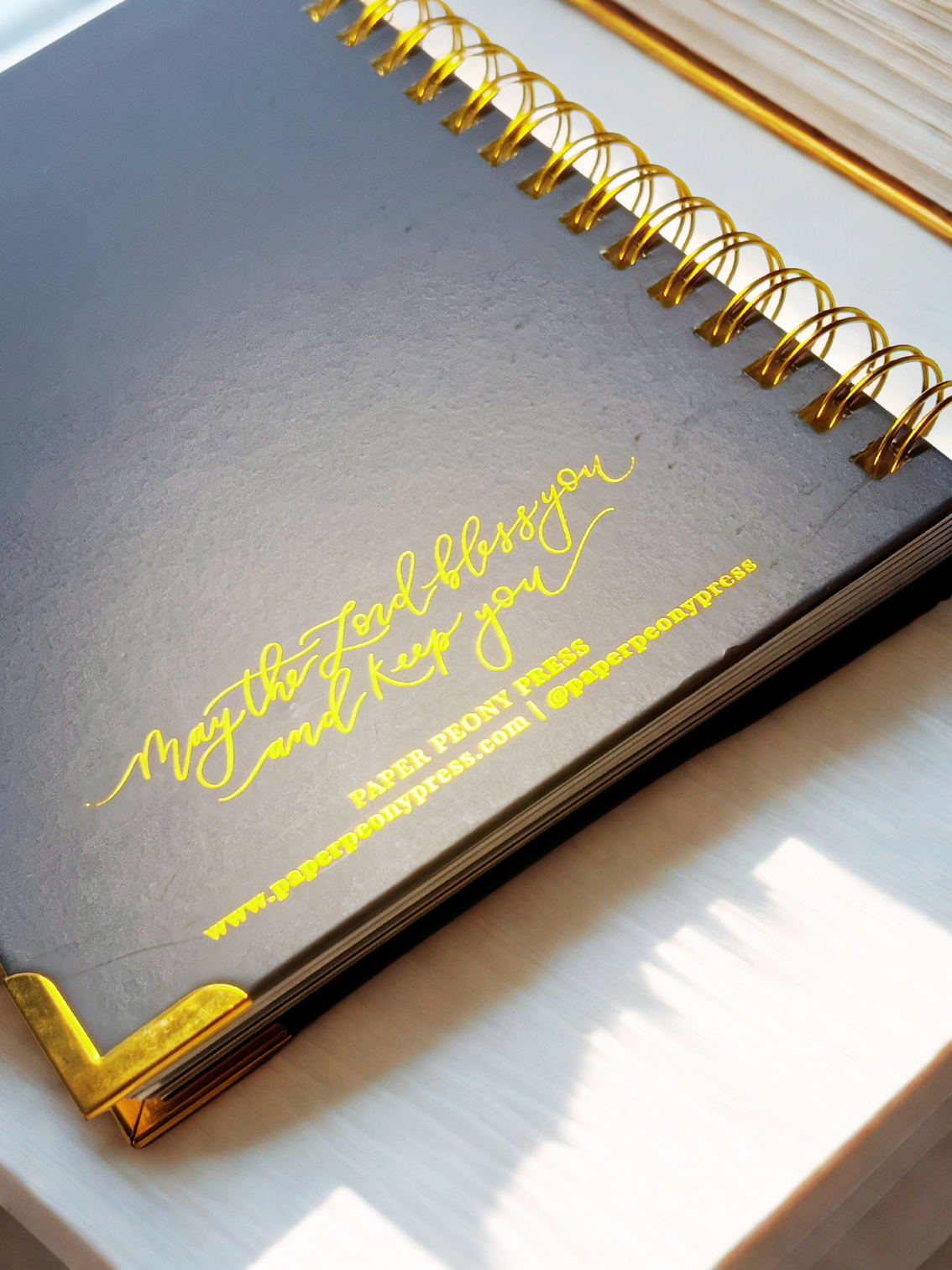 Gilded PRAYER JOURNAL