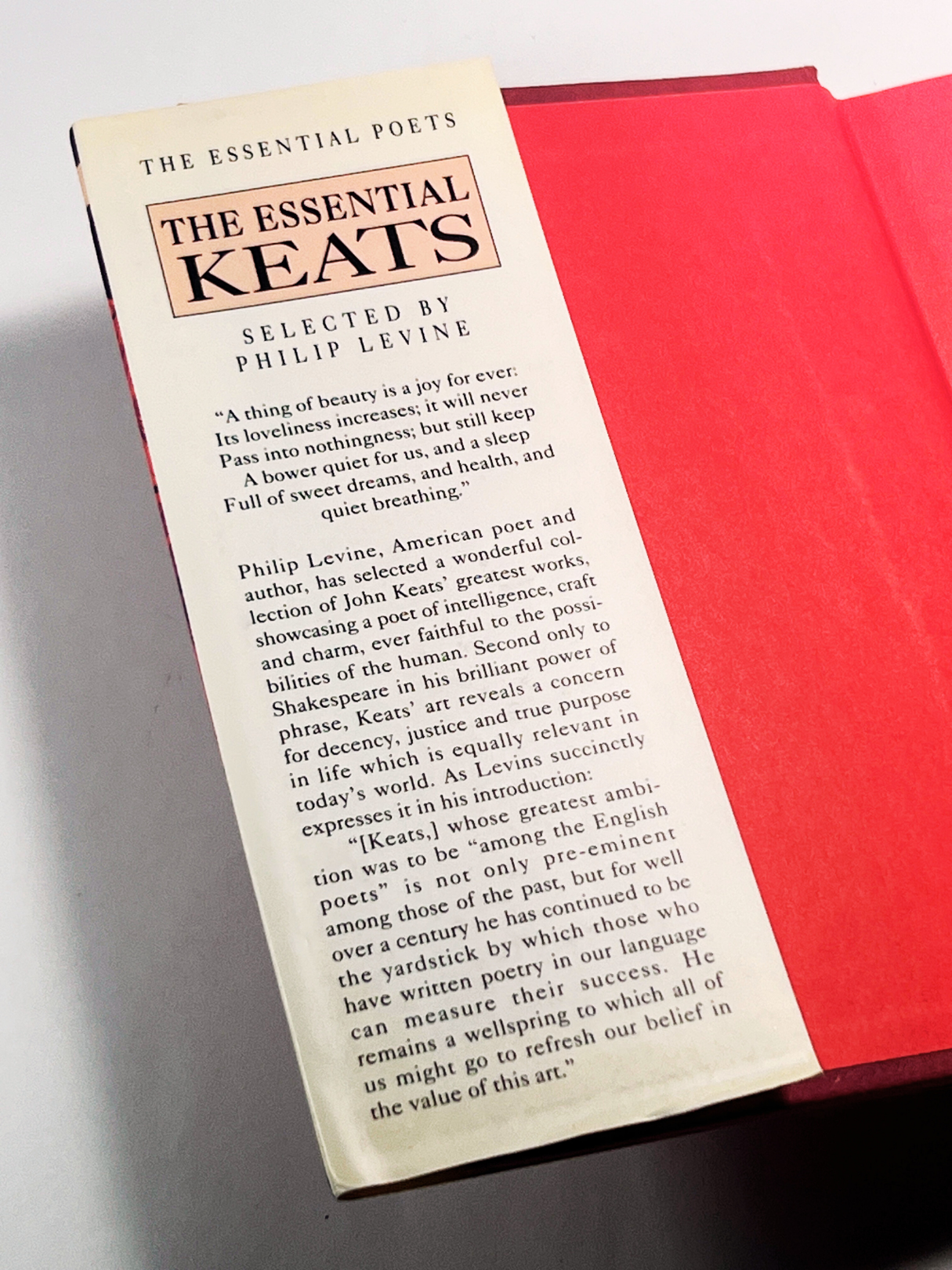 The Essentials Keats