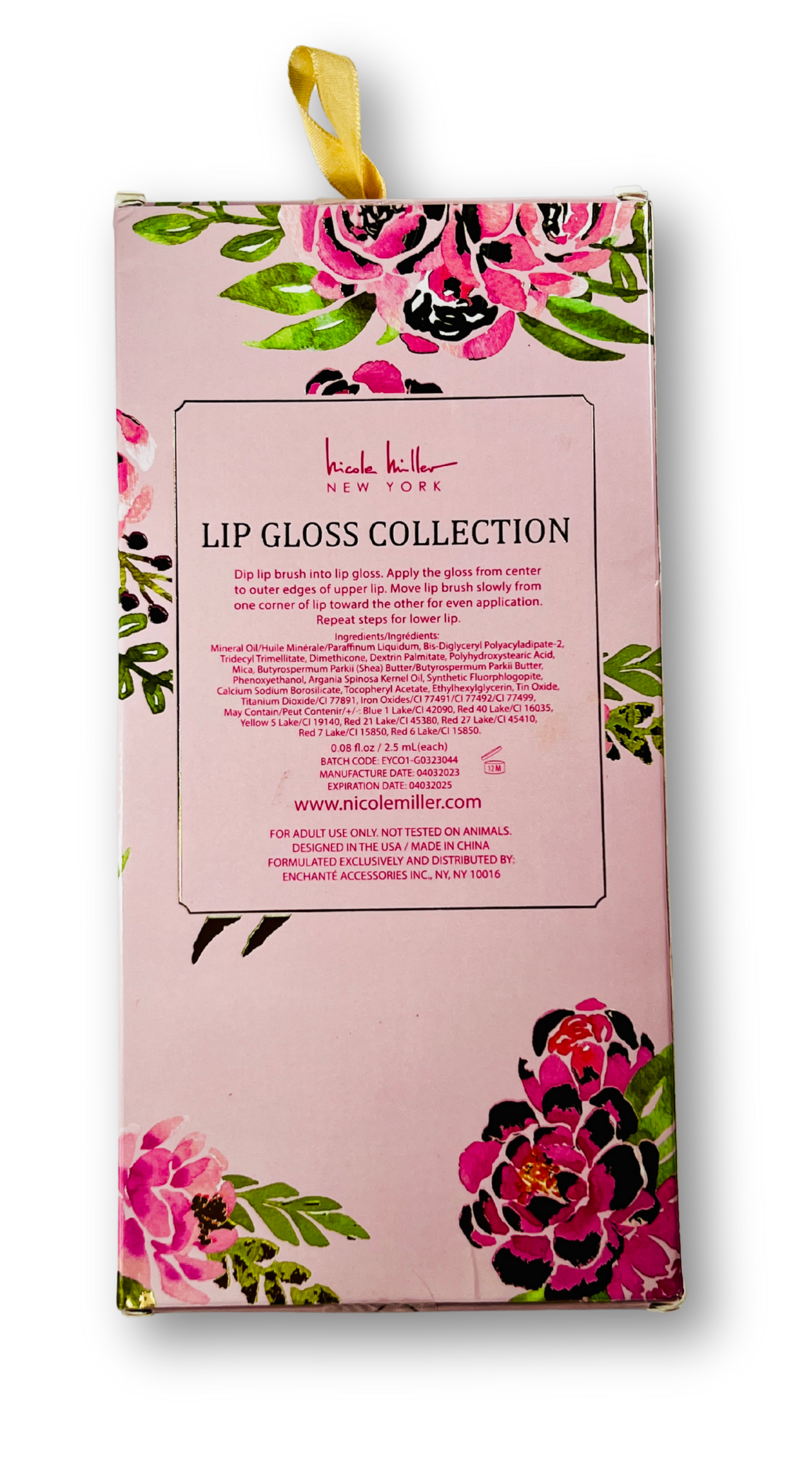 Nicole Miller® Lip Gloss Collection Set