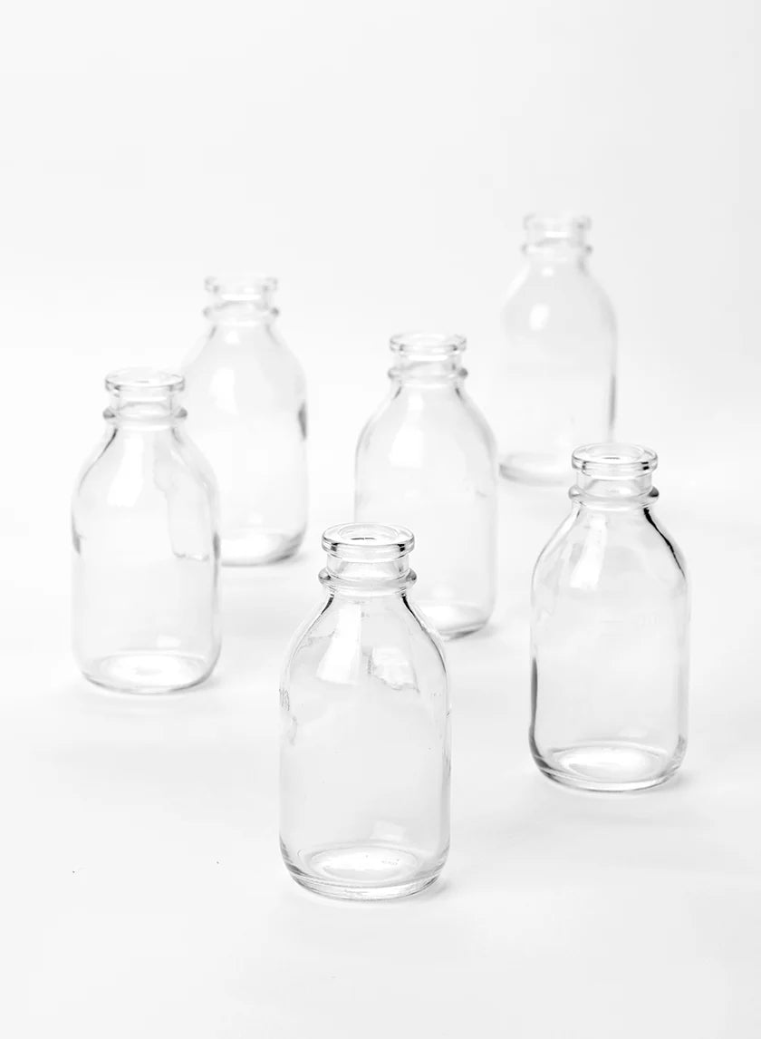 Glass Mini Vases & Bottles