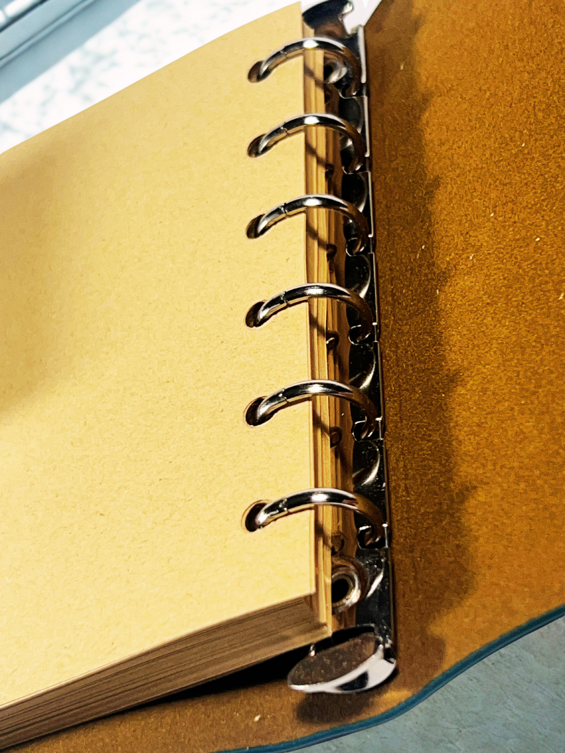 Faux Leather Green Wrapped Notebook
