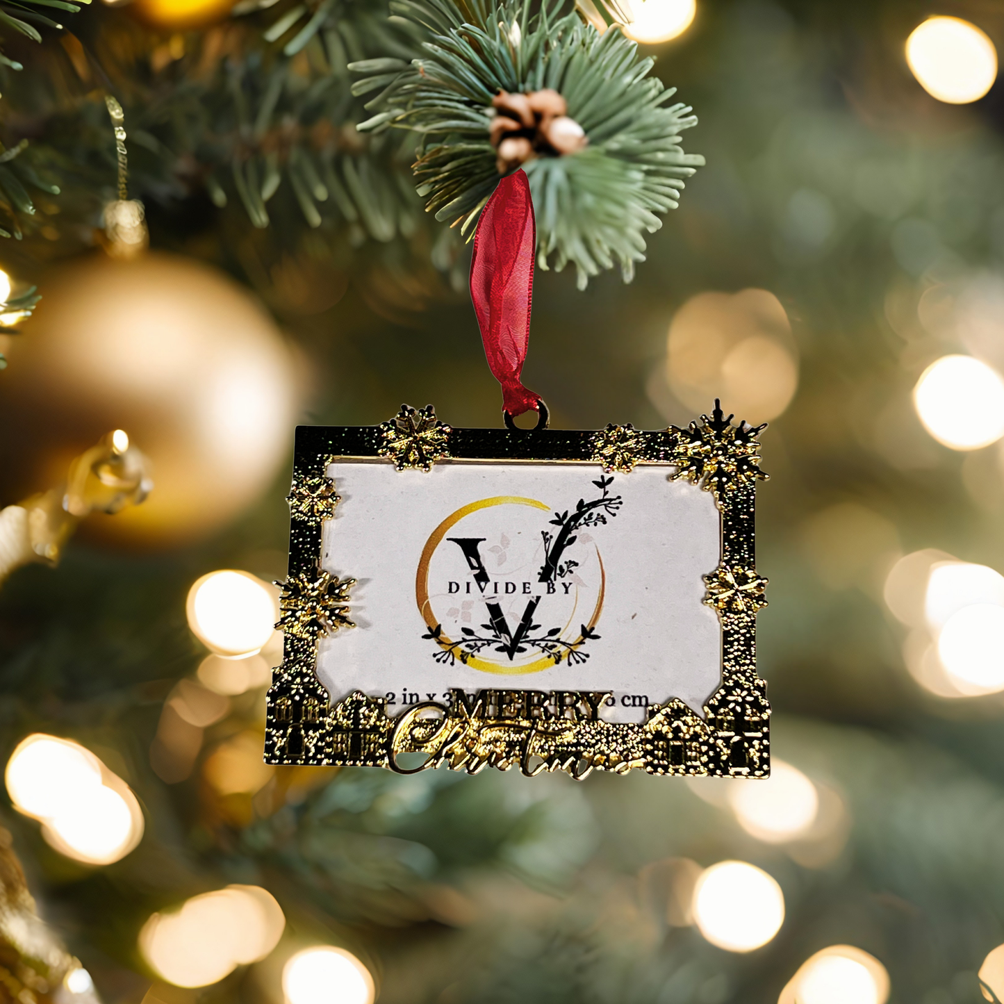 Christmas Picture Frame Ornament