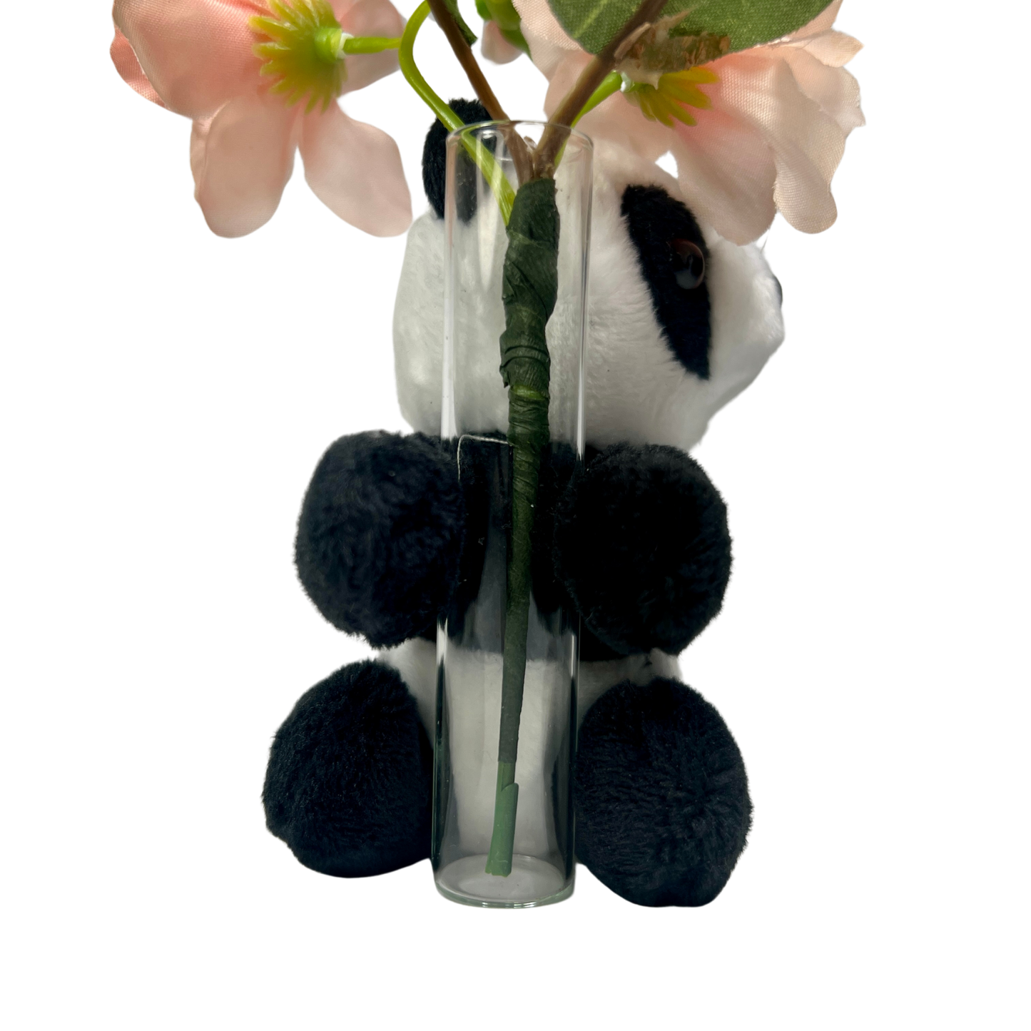 The Hugging Panda with Flowers