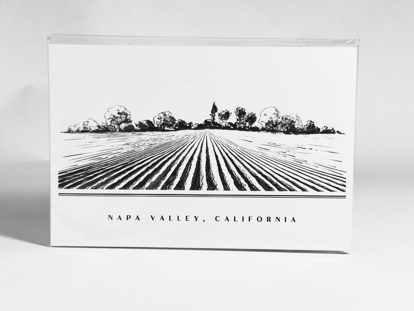 The Napa Valley Deluxe Postcards, 8 pcs.