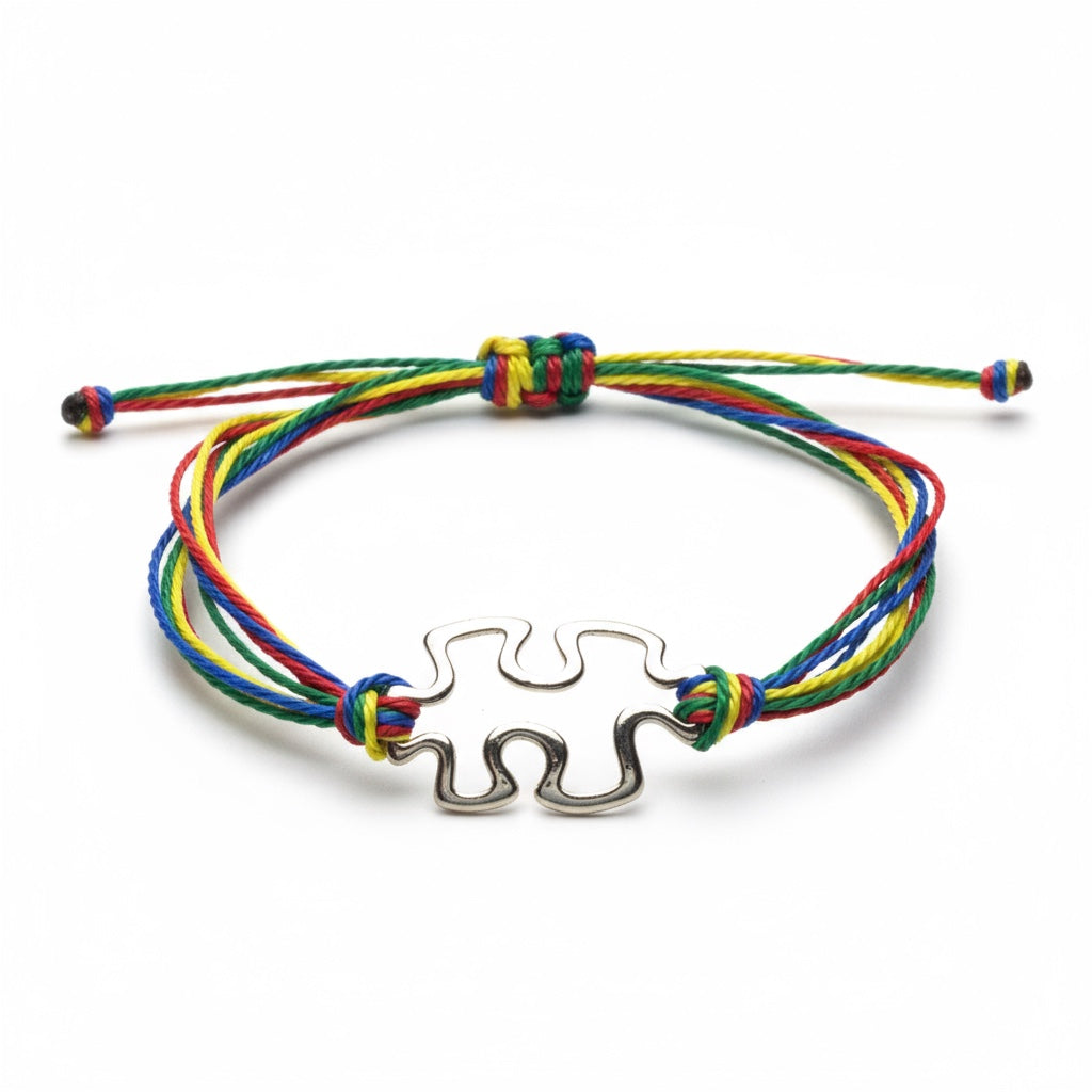Autism's Puzzle Piece Bracelet