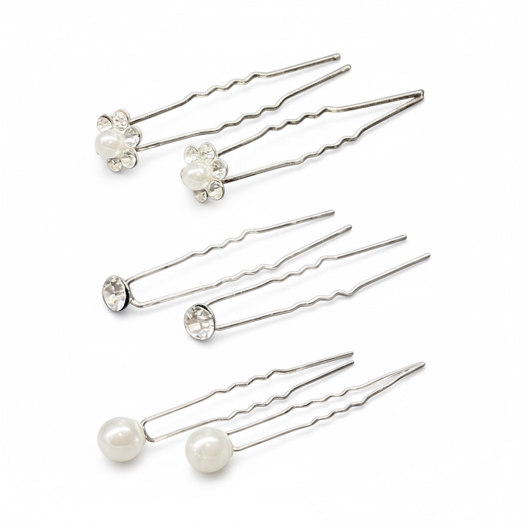 Bridal Hair Embellishments - Mixed Set