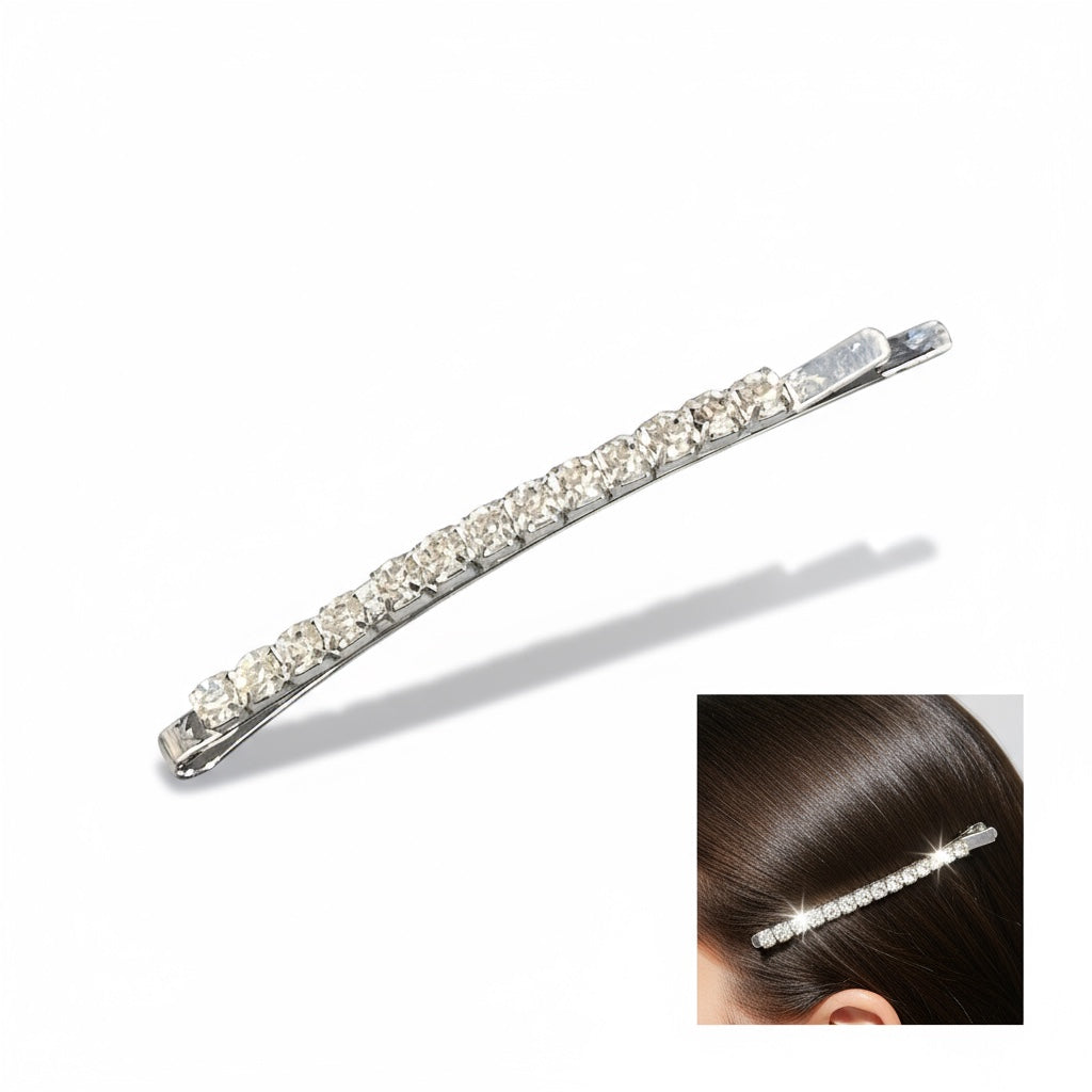Bridal Hair Embellishments Crystalline Straight Bar (4 pcs.)
