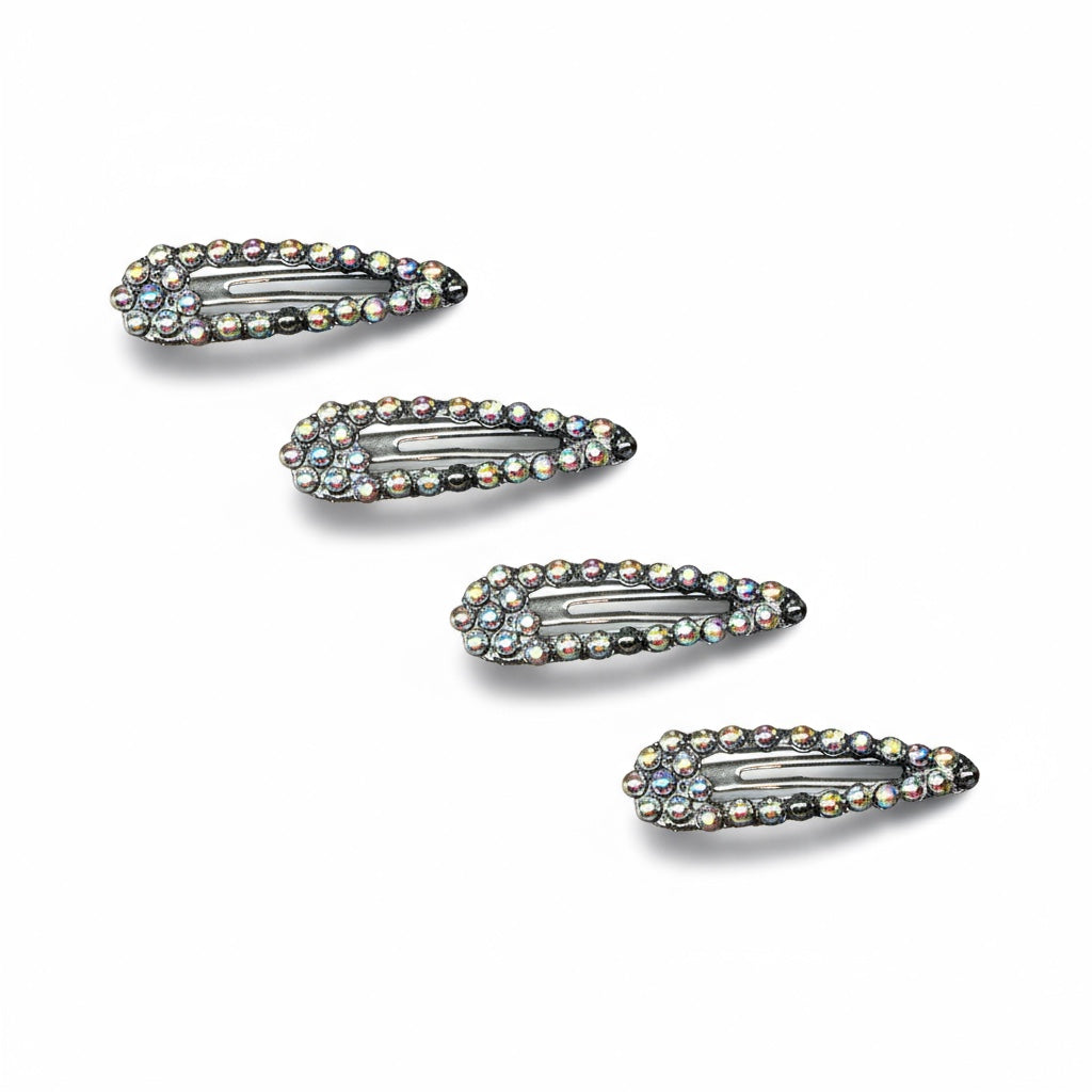 Rainbow Onyx Hair Clips (4 pcs.)