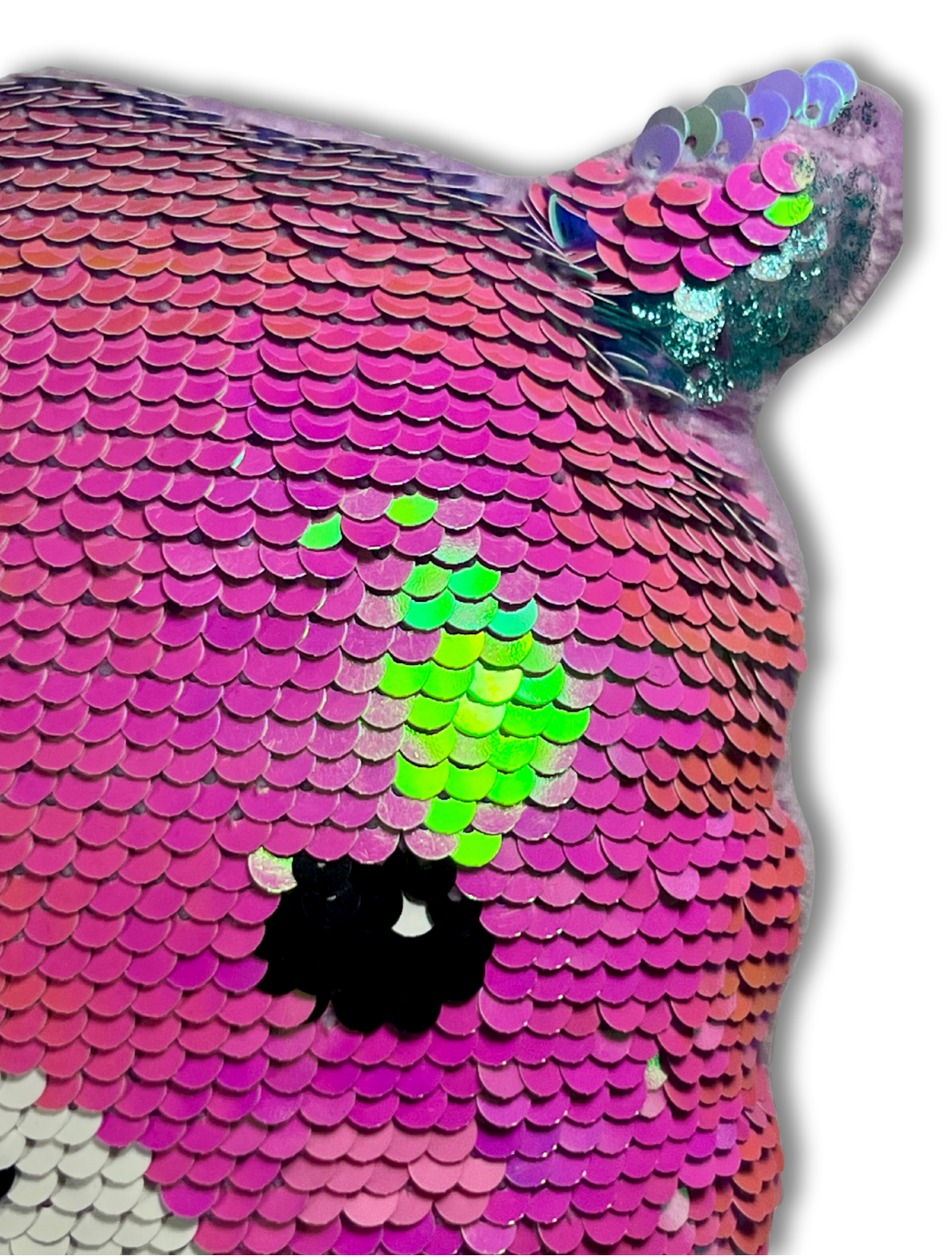 Sequin Colorshift Llama Plushie