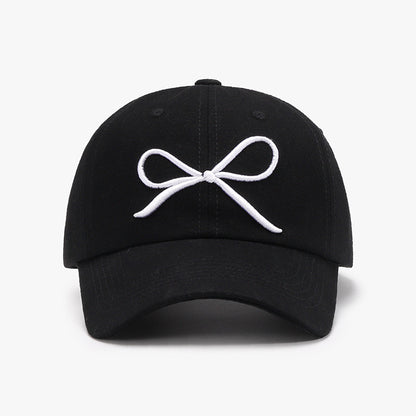 The Embroidered Bow Baseball Cap