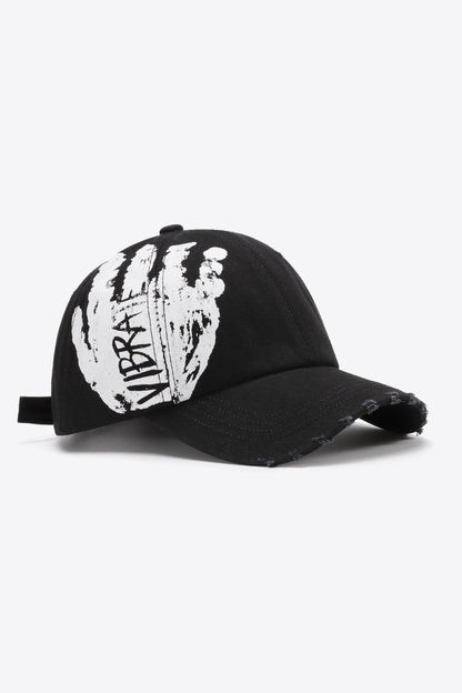 VIBRATE Distressed Baseball Cap