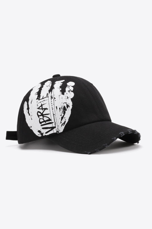 VIBRATE Distressed Baseball Cap