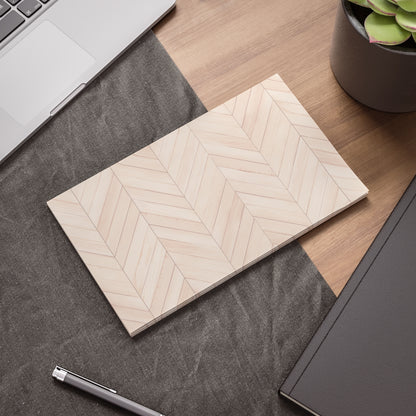 Wood Herringbone Post-it® Note Pads
