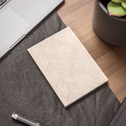 Wood Herringbone Post-it® Note Pads