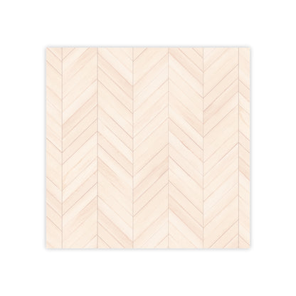 Wood Herringbone Post-it® Note Pads