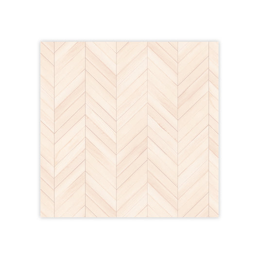 Wood Herringbone Post-it® Note Pads