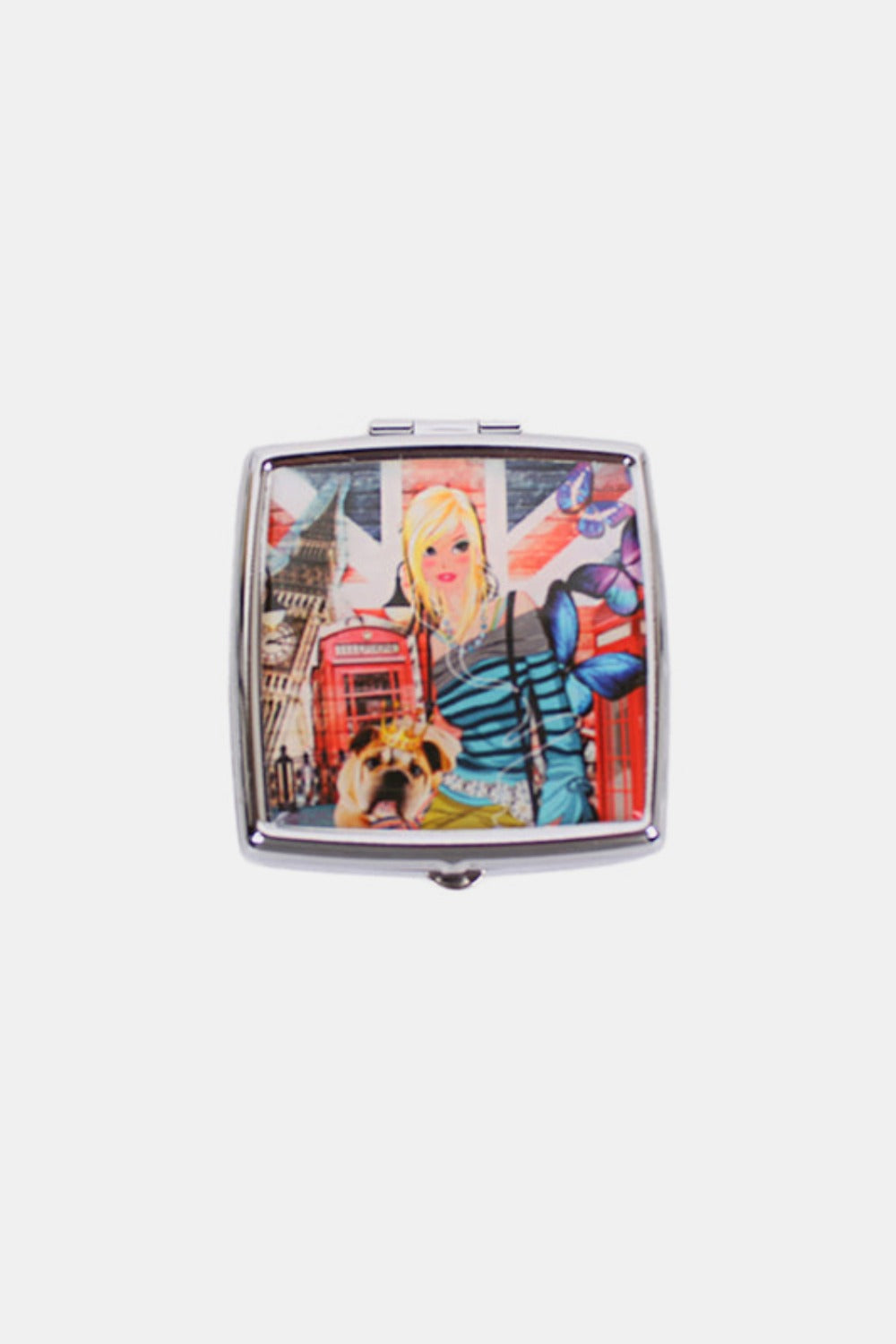 Nicole Lee® Metallic Square Pill Case