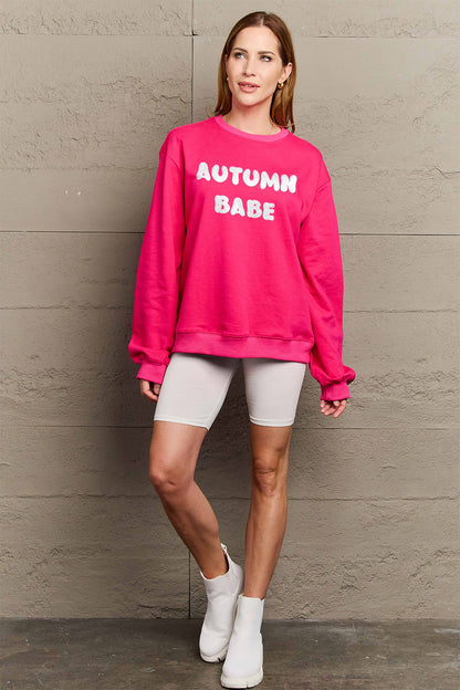 The AUTUMN BABE Sweatshirt