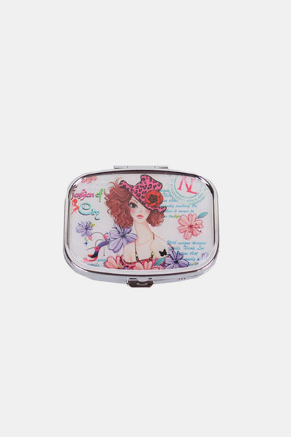 Nicole Lee® Metallic Rectangular Pill Case