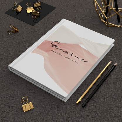 The GENUINE: Open Mind. Open Heart Notebook
