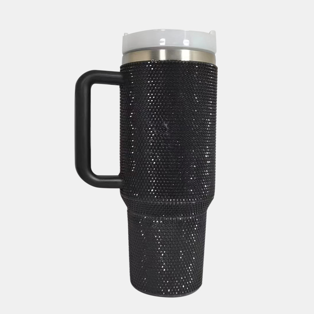 The Glitzy Rhinestone Tumbler with Straw
