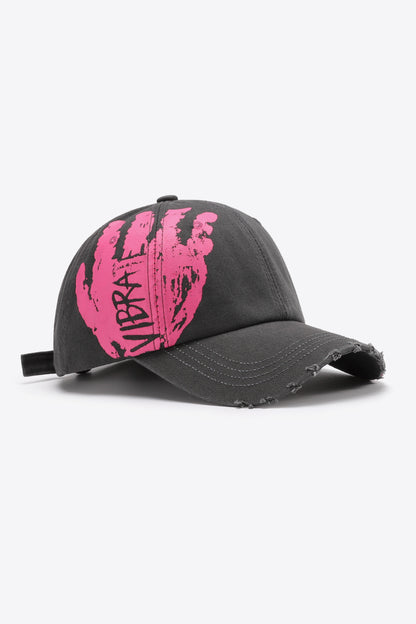 VIBRATE Distressed Baseball Cap